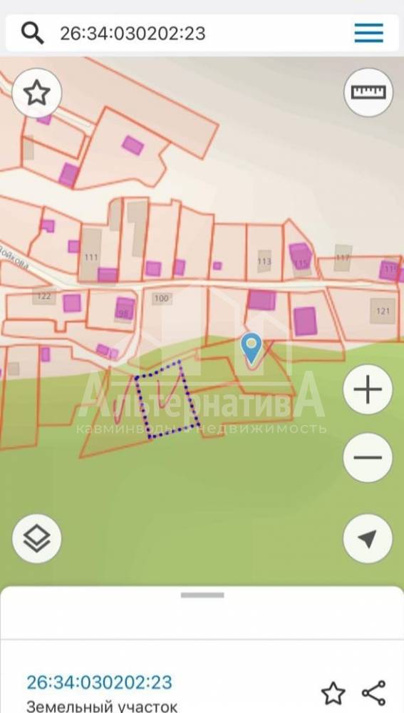 Ставропольский край, Кисловодск, сан.Москва, с/т Солнышко; Участок на участке 30 сот.