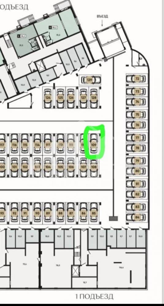 Ставропольский край, Кисловодск, Курортная зона, Катыхина ул.; Гараж 13,25м²