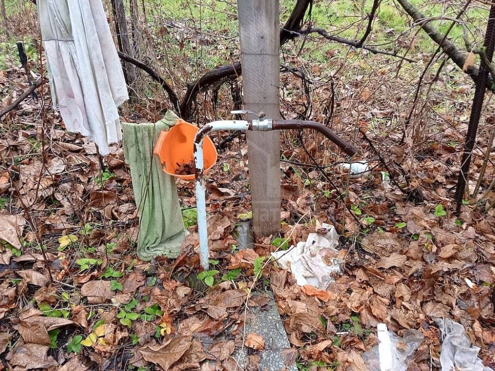 вода на участке