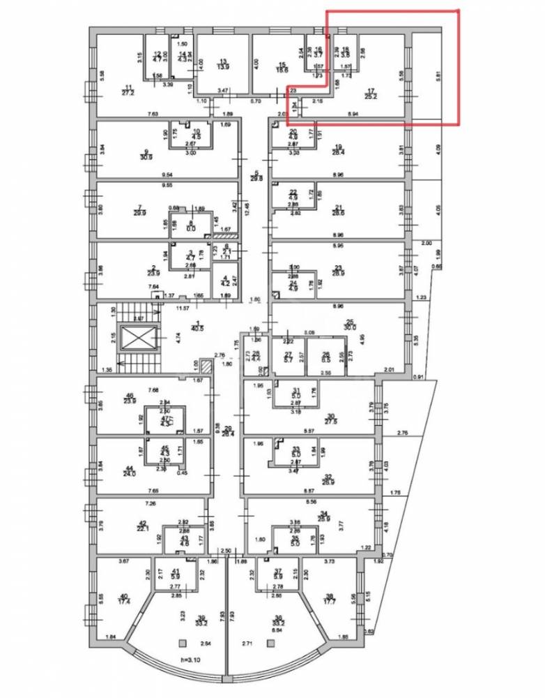 план этажный