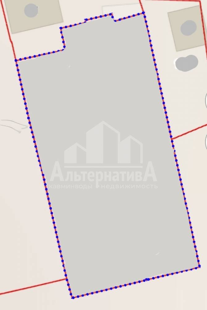 Ставропольский край, Кисловодск, Рынок, Тельмана ул.; Участок на участке 22 сот.